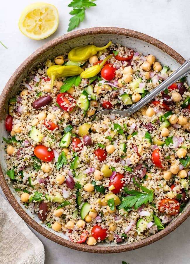 Greek Quinoa Salad Easy