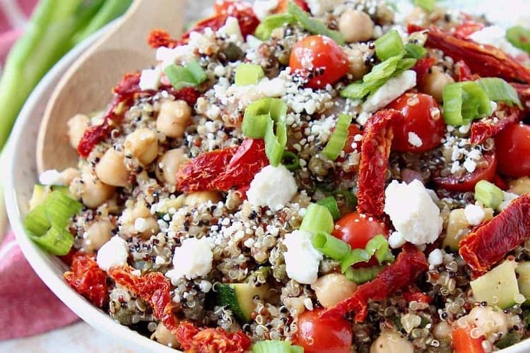 Greek Quinoa Salad Yum