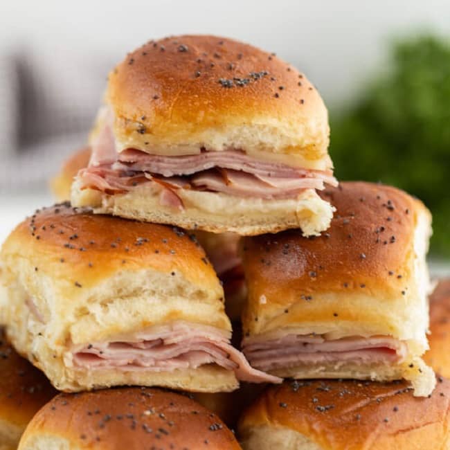 Ham and Cheese Sliders Easy