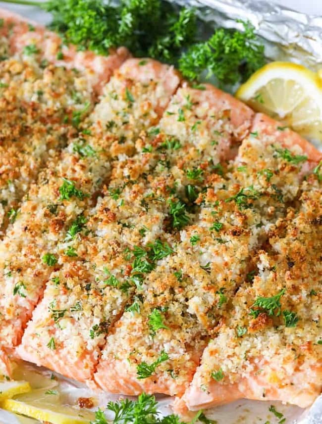 Herb Crusted Baked Salmon (1)