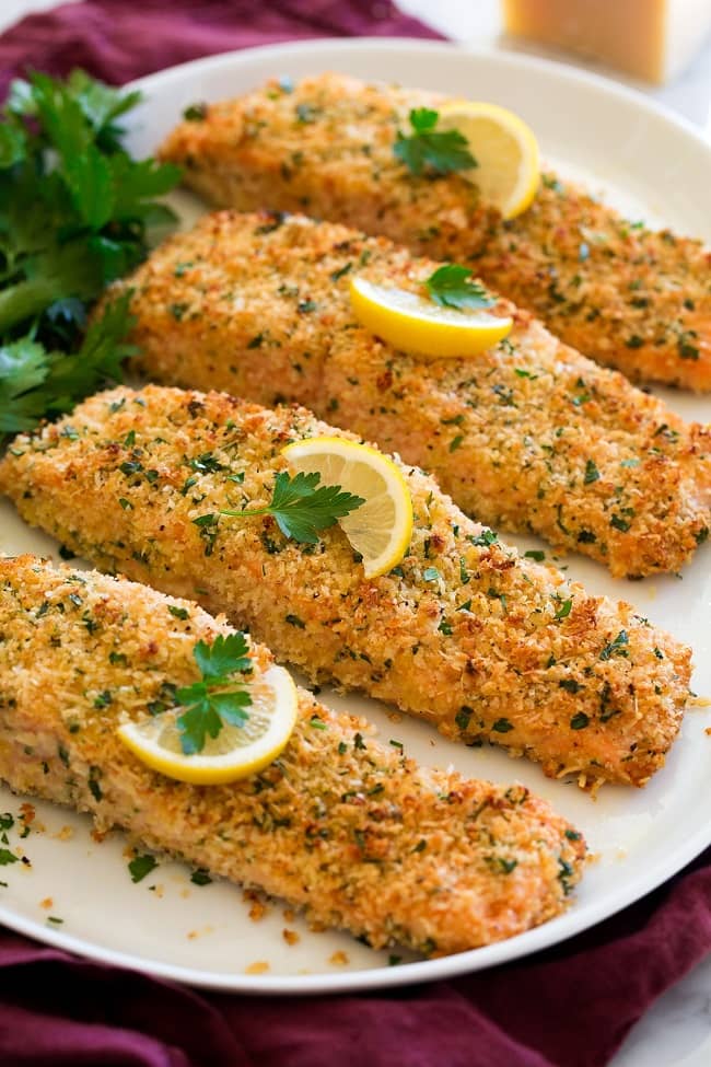 Herb Crusted Baked Salmon Easy (1)