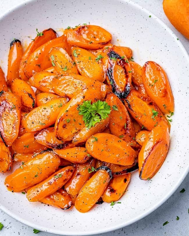 Honey Glazed Carrots Yum (1)