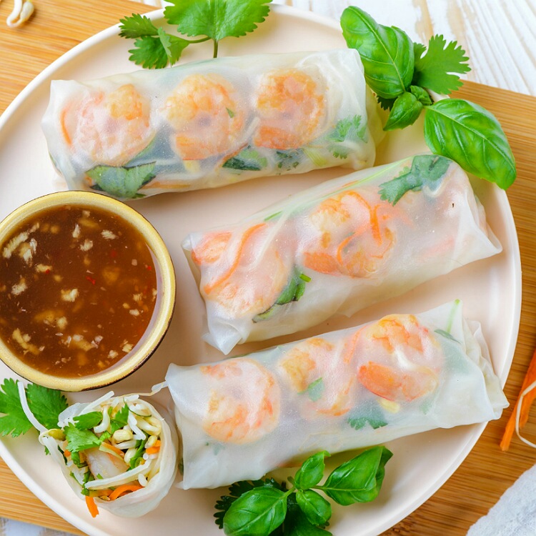 Healthy Thai food dishes