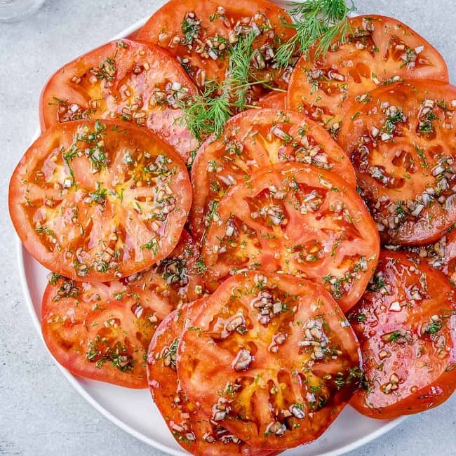 Marinated Tomatoes Easy (1)