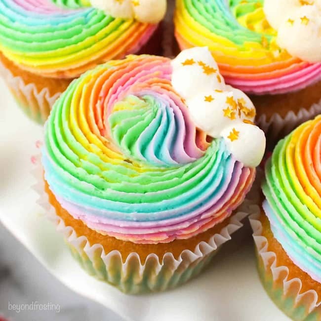 Rainbow Cupcakes (1)