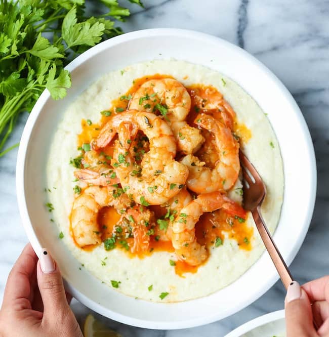 Shrimp and Grits Easy (1)