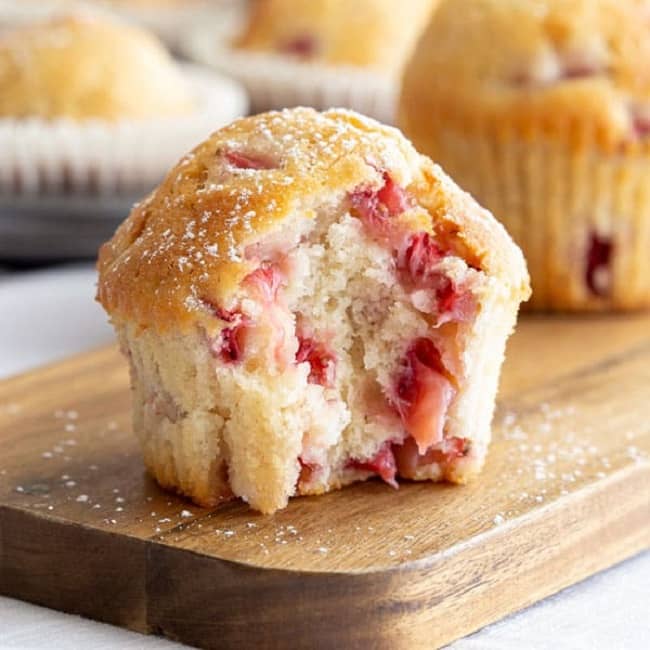Strawberry Muffins Easy