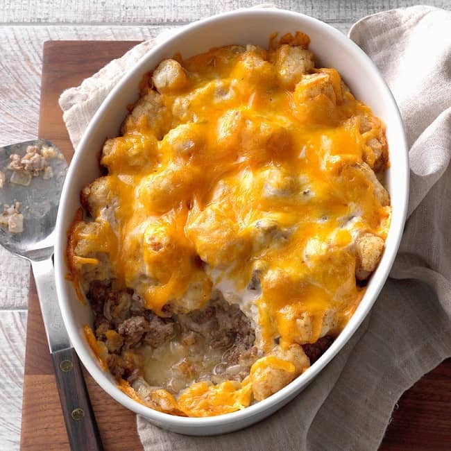 Tater Tot Casserole Easy (1)