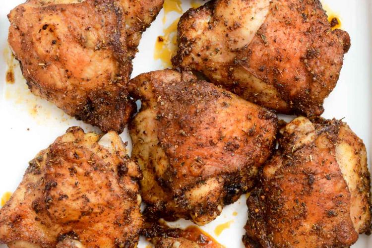 Baked Chicken Thighs