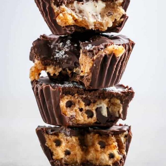 Cheesecake Cookie Dough Cups