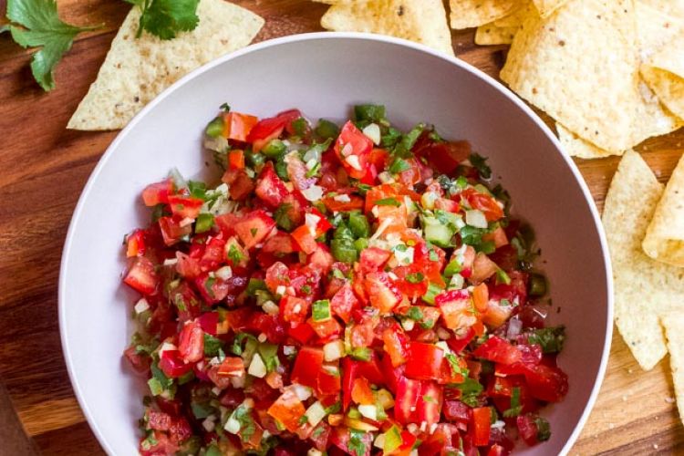 Making Fresh Homemade Salsa Recipe, Its Ingredients, And Instructions