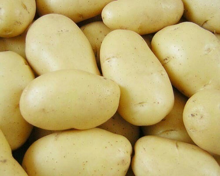 Green potatoes