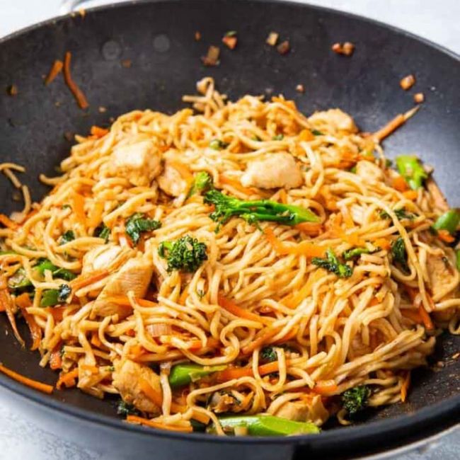 Singapore Zoodle Stir Fry With Chicken + Ig Giveaway