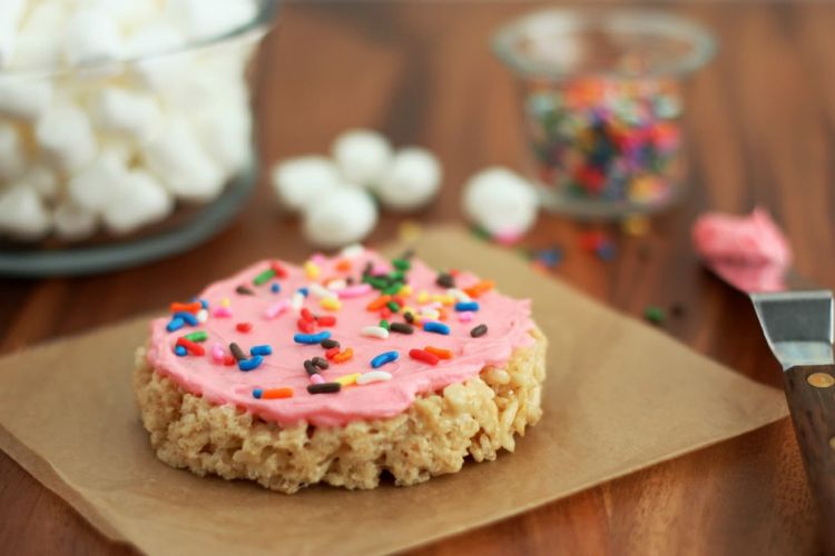 Sugar Cookie Rice Krispie Treats