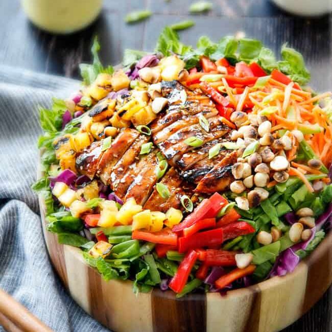 Teriyaki Glazed Chicken Salad