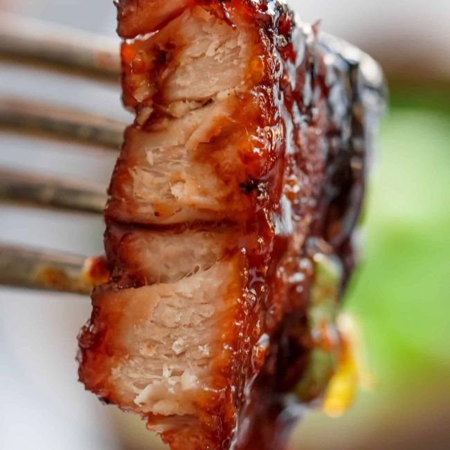 sticky chinese barbecue pork belly