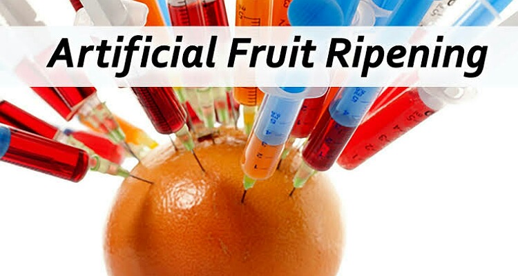 Artificial ripening of fruits