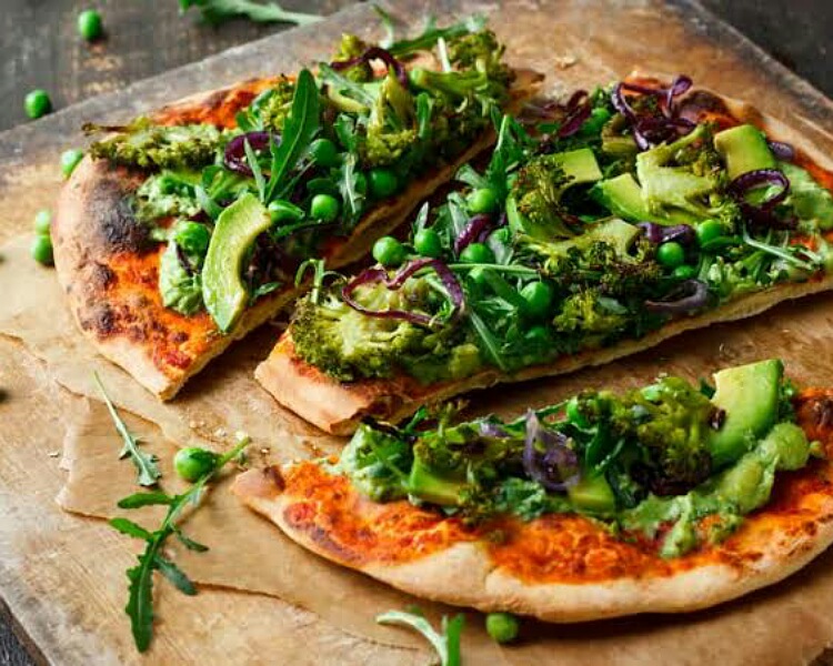 Healthier pizza at home