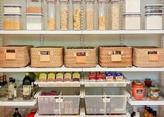 Organized pantry